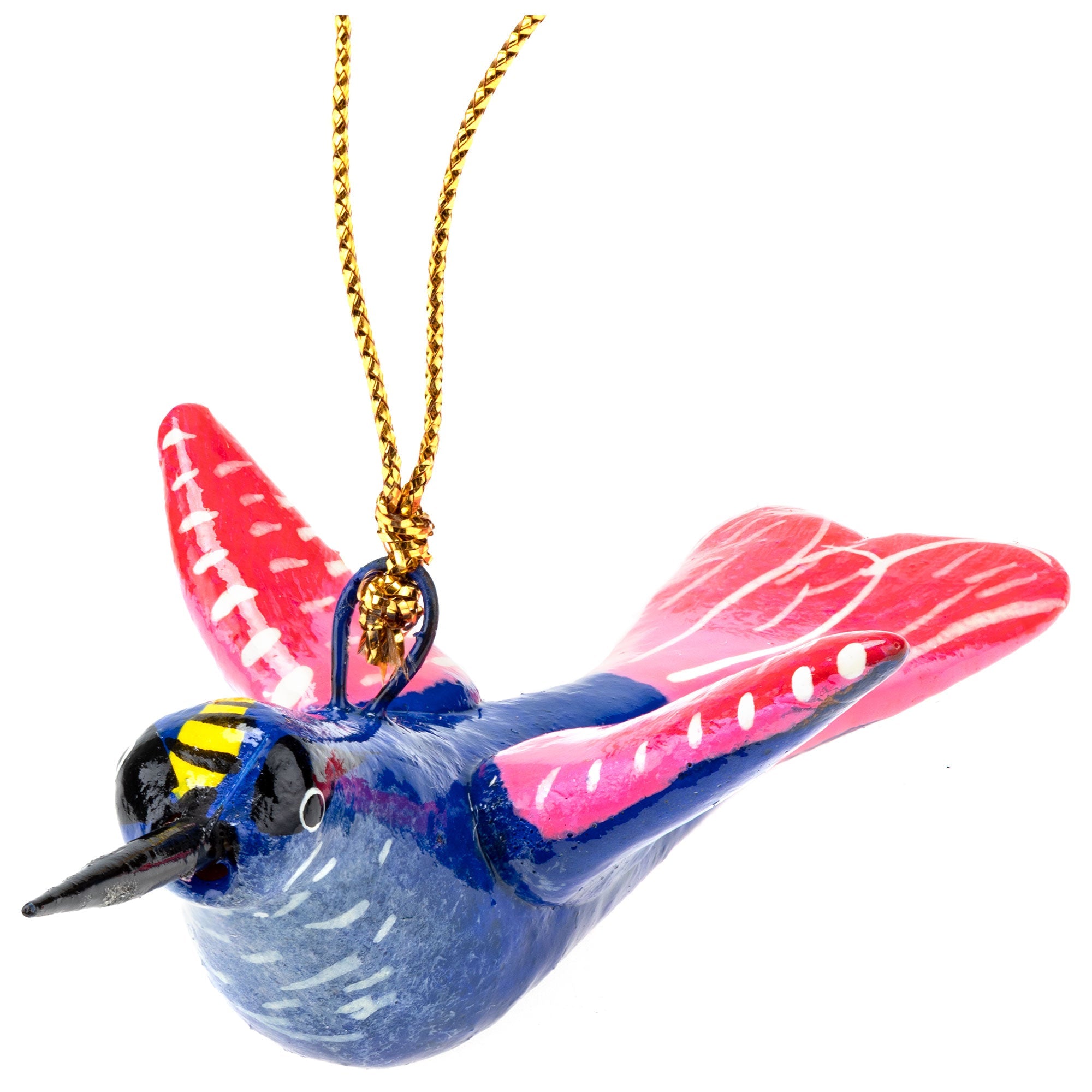 Hand-Painted Hummingbird Ornament - Aaria Tees Aaria Tees
