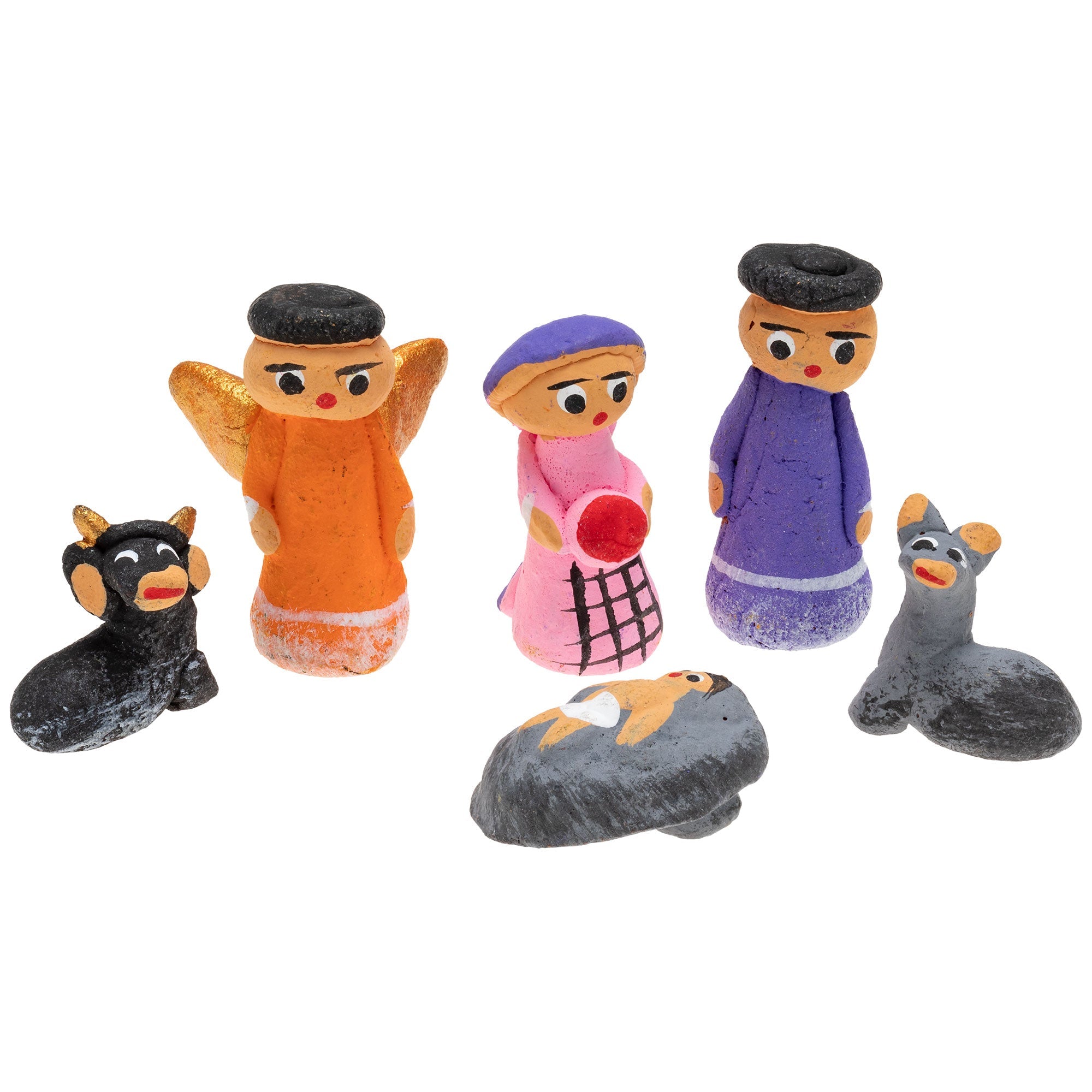Guatemalan Mini Nativity in a Box - Aaria Tees Aaria Tees