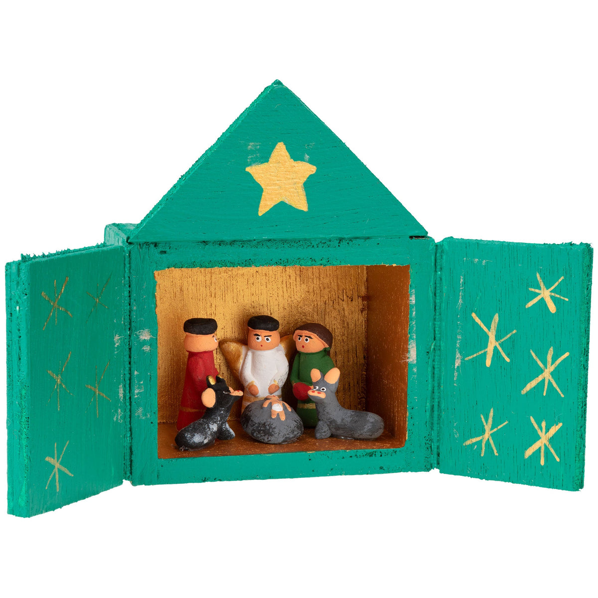 Guatemalan Nativity in a House - Aaria Tees