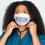 Read My Lips Embroidered Face Mask - Aaria Tees Aaria Tees