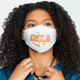 Read My Lips Embroidered Face Mask - Aaria Tees Aaria Tees