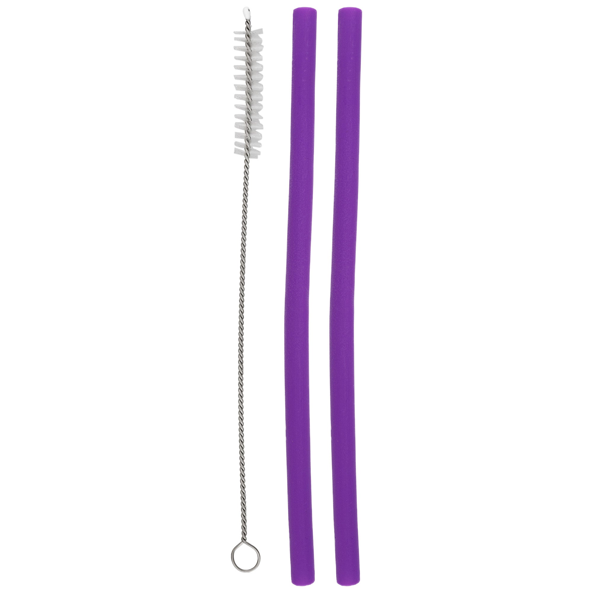 Silicone Straw Set with Brush - Aaria Tees Aaria Tees