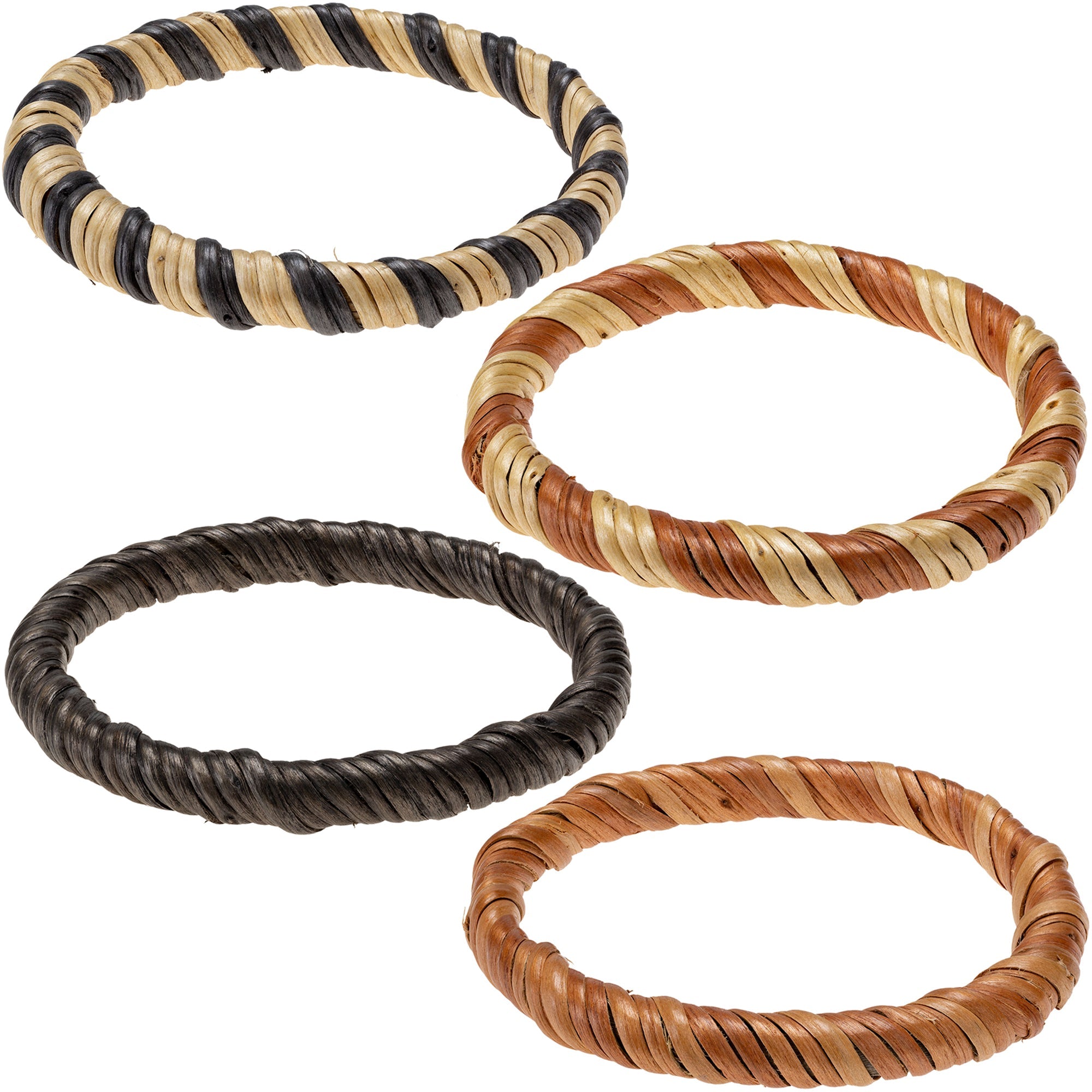 Zambia Basket Woven Bangle - Aaria Tees Aaria Tees