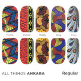 African Print Nail Wraps - Aaria Tees Aaria Tees