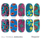 African Print Nail Wraps - Aaria Tees Aaria Tees