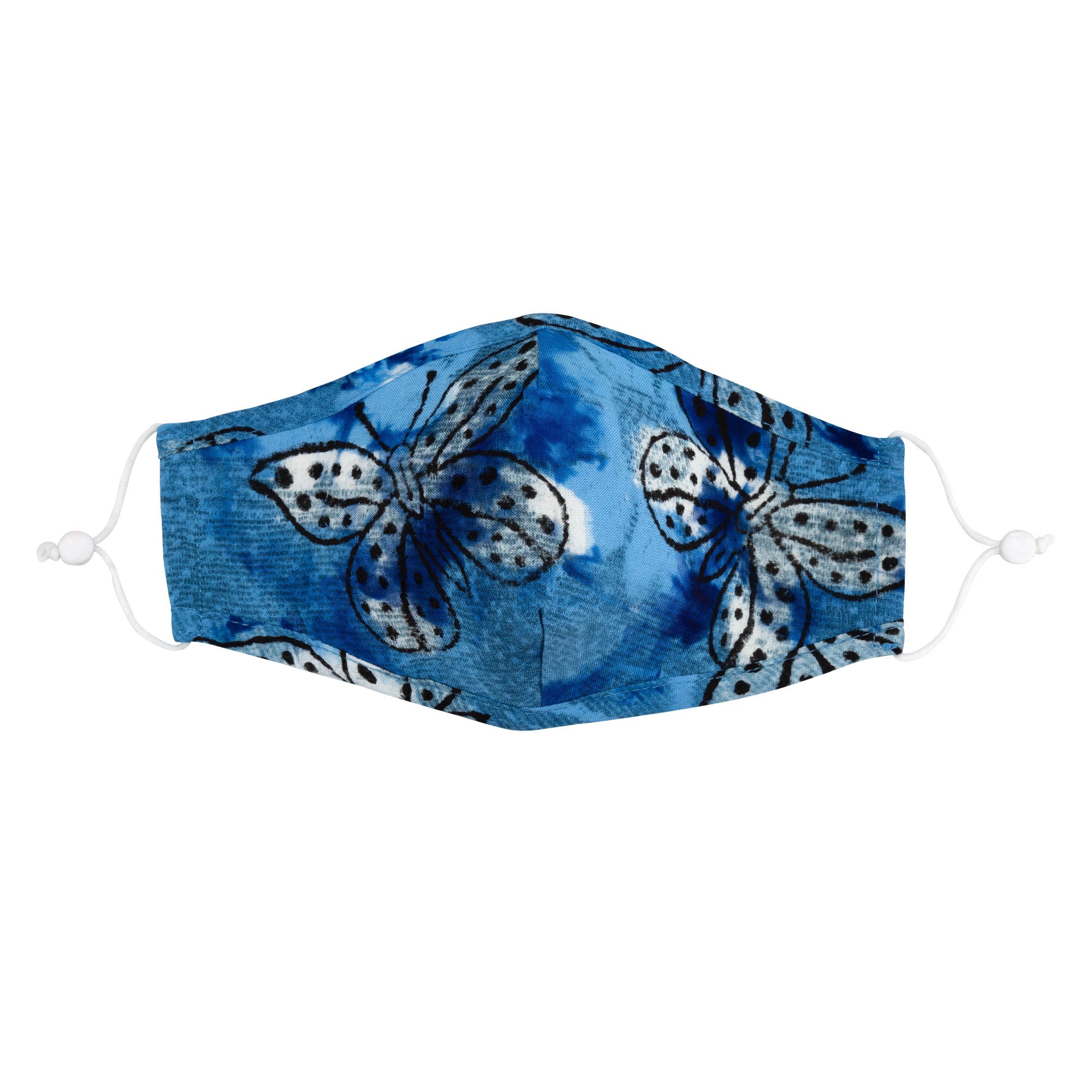 Butterflies in Bloom Face Mask & Headband - Aaria Tees Aaria Tees