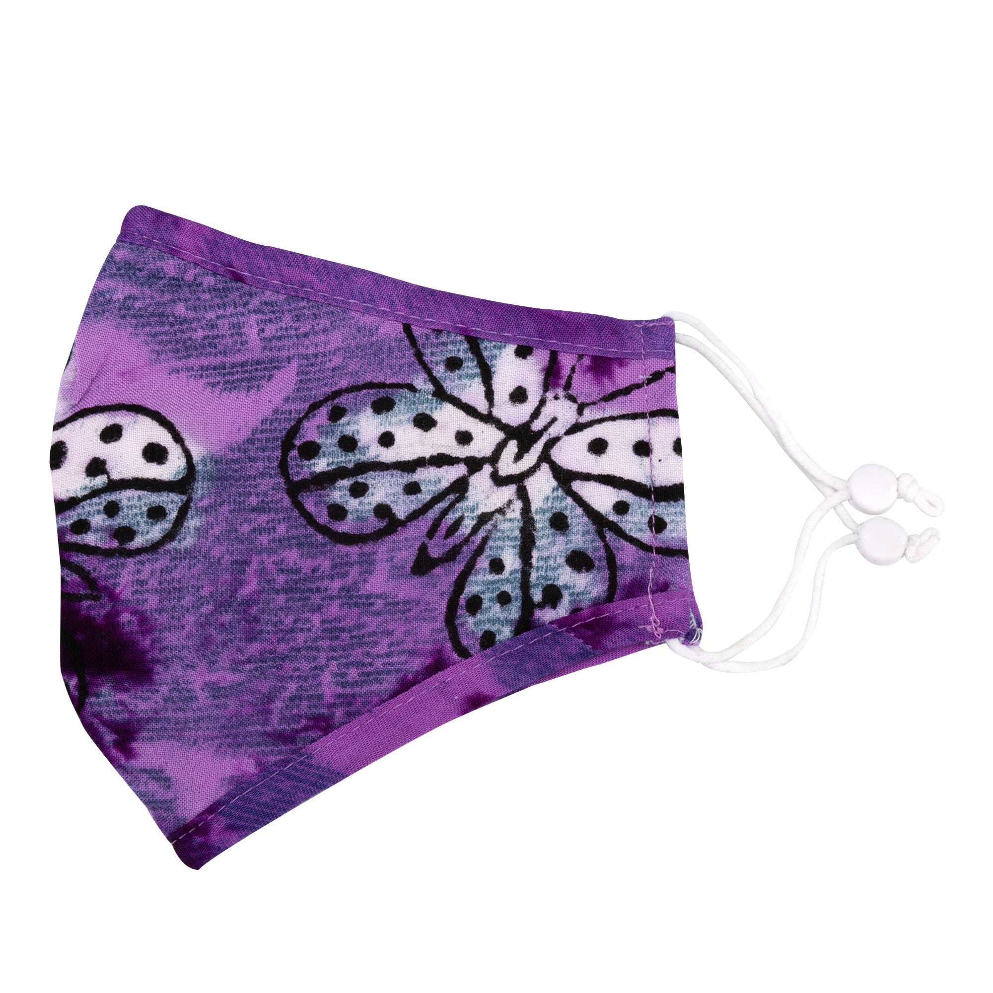 Butterflies in Bloom Face Mask & Headband - Aaria Tees Aaria Tees