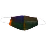 Northern Lights Rounded Face Mask & Carrying Bag - Aaria Tees Aaria Tees