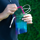 Northern Lights Rounded Face Mask & Carrying Bag - Aaria Tees Aaria Tees