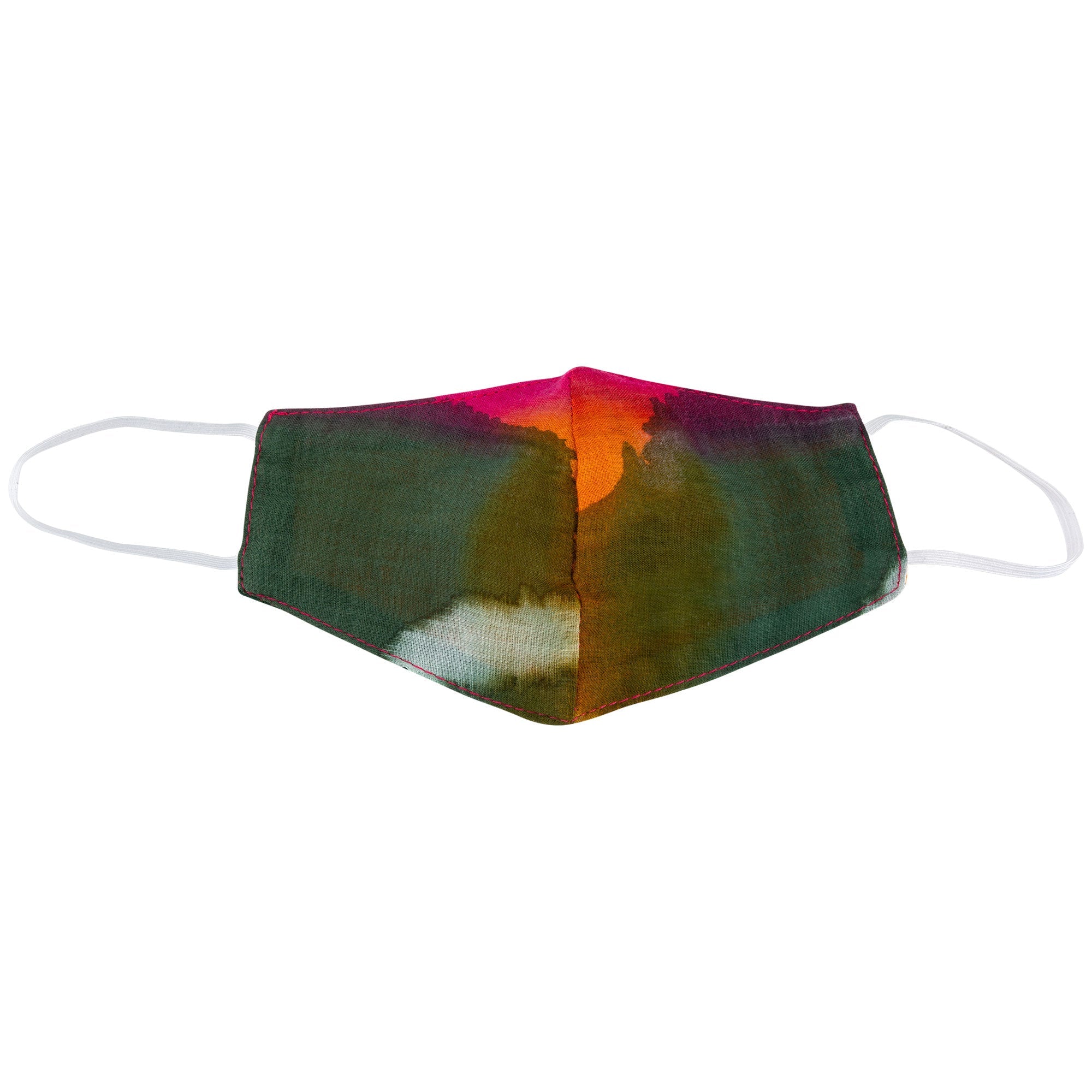 Northern Lights Rounded Face Mask & Carrying Bag - Aaria Tees Aaria Tees