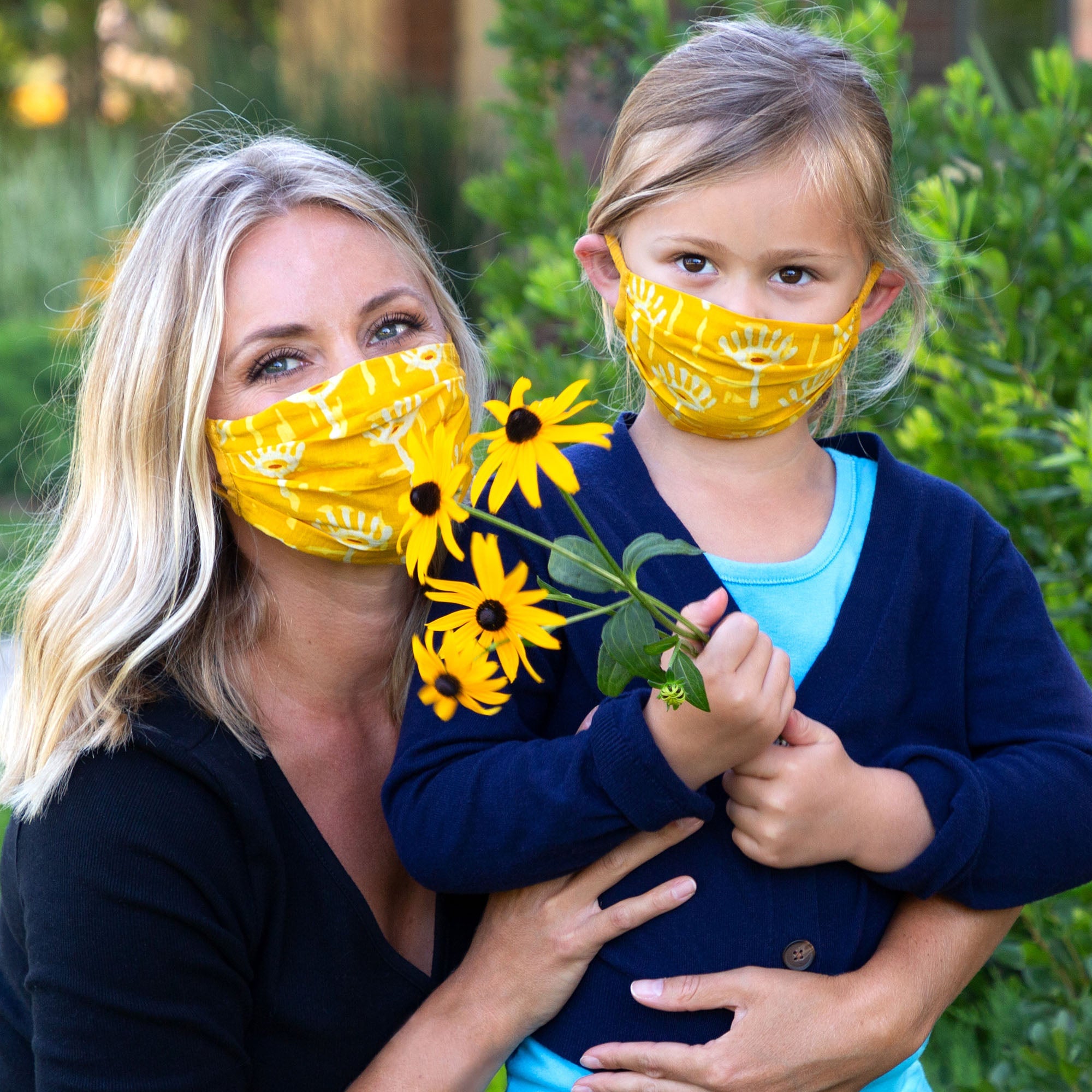 Children's Pleated Face Mask & Carrying Bag - Aaria Tees Aaria Tees