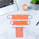 Children's Pleated Face Mask & Carrying Bag - Aaria Tees Aaria Tees