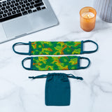 Children's Pleated Face Mask & Carrying Bag - Aaria Tees Aaria Tees