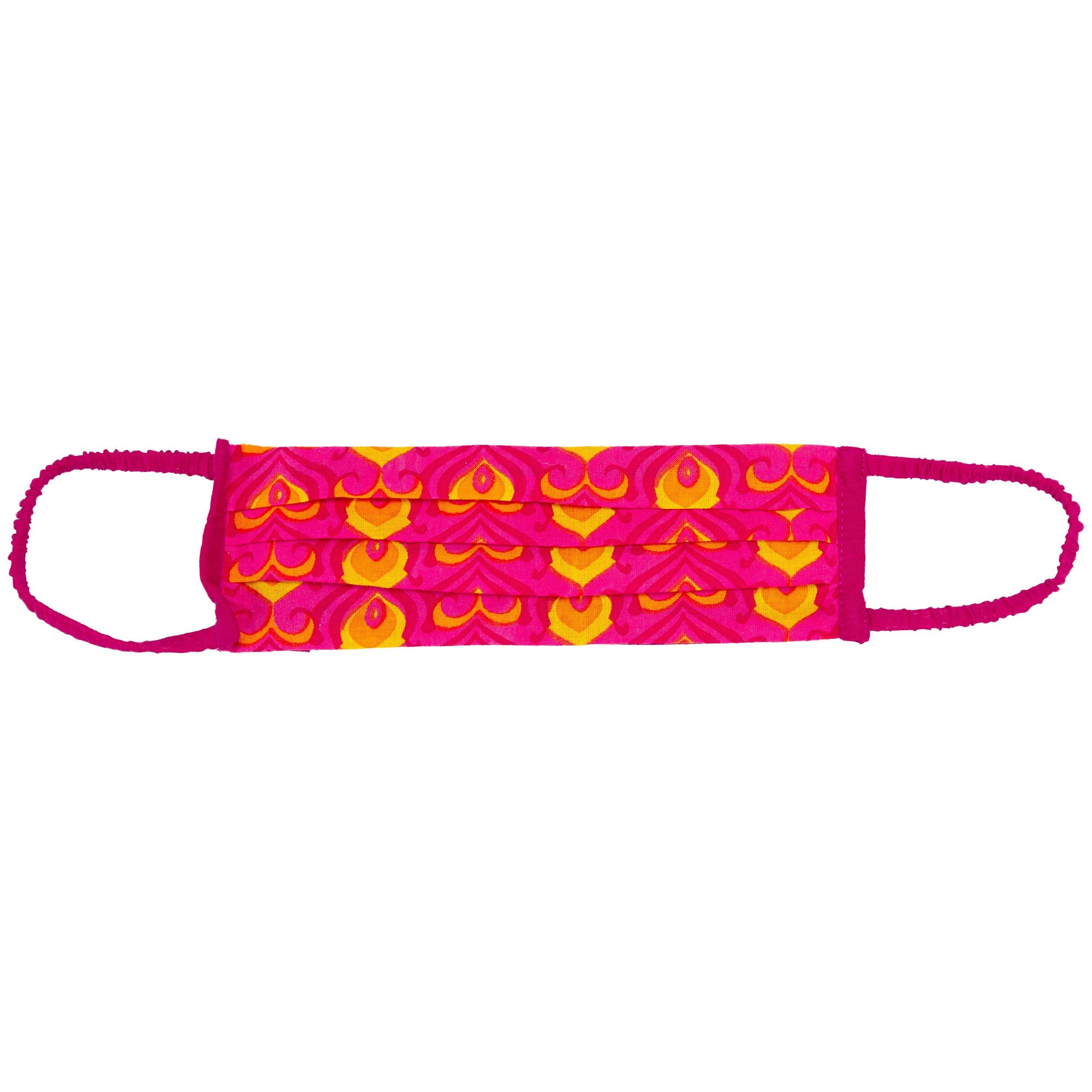 Pleated Pattern Face Mask & Carrying Bag - Aaria Tees Aaria Tees