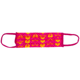 Pleated Pattern Face Mask & Carrying Bag - Aaria Tees Aaria Tees
