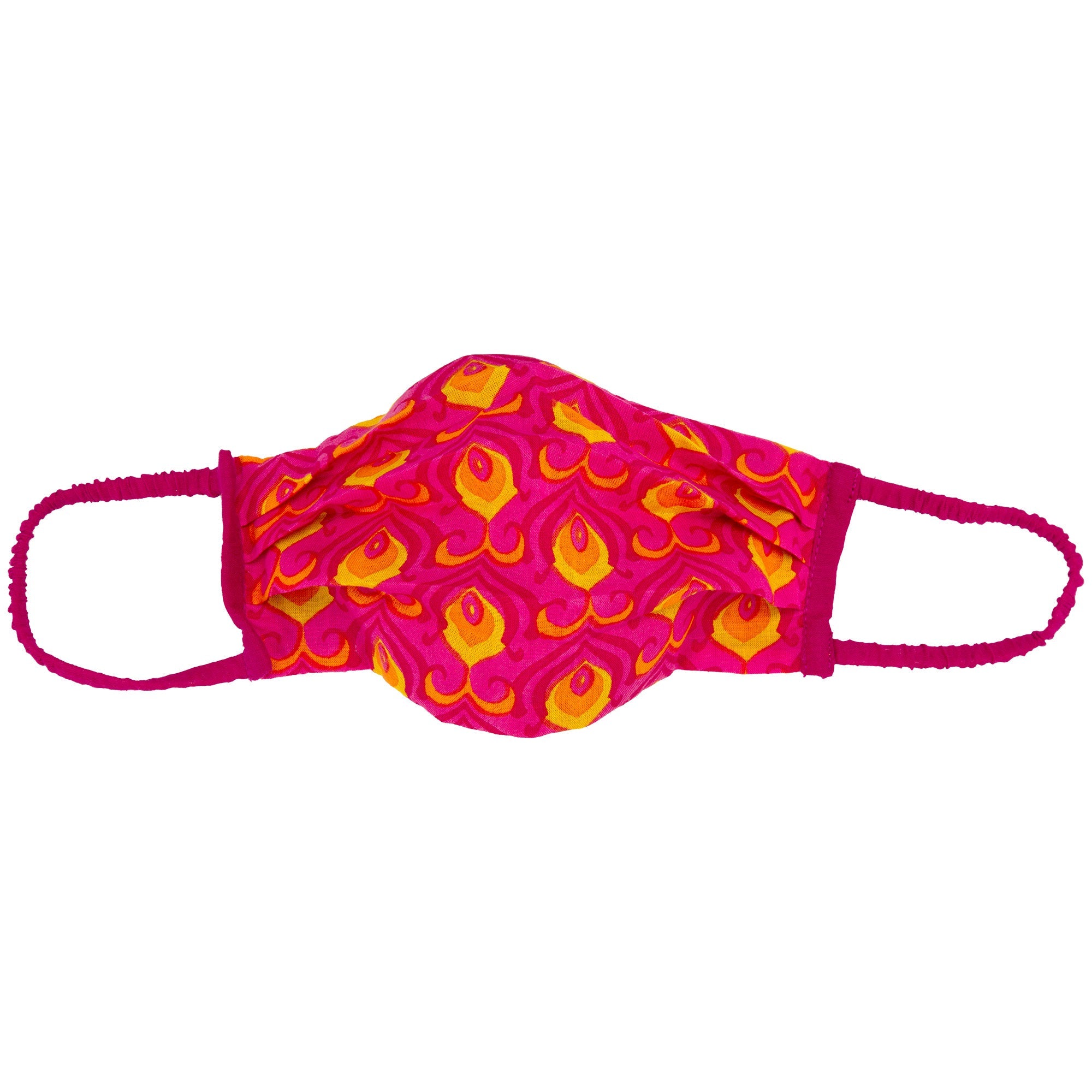 Pleated Pattern Face Mask & Carrying Bag - Aaria Tees Aaria Tees