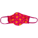 Pleated Pattern Face Mask & Carrying Bag - Aaria Tees Aaria Tees
