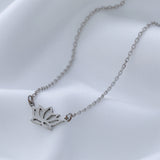 Mindfully Living Pewter Necklace - Aaria Tees Aaria Tees
