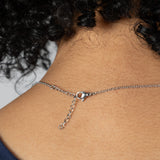 Mindfully Living Pewter Necklace - Aaria Tees Aaria Tees