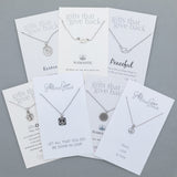 Mindfully Living Pewter Necklace - Aaria Tees Aaria Tees