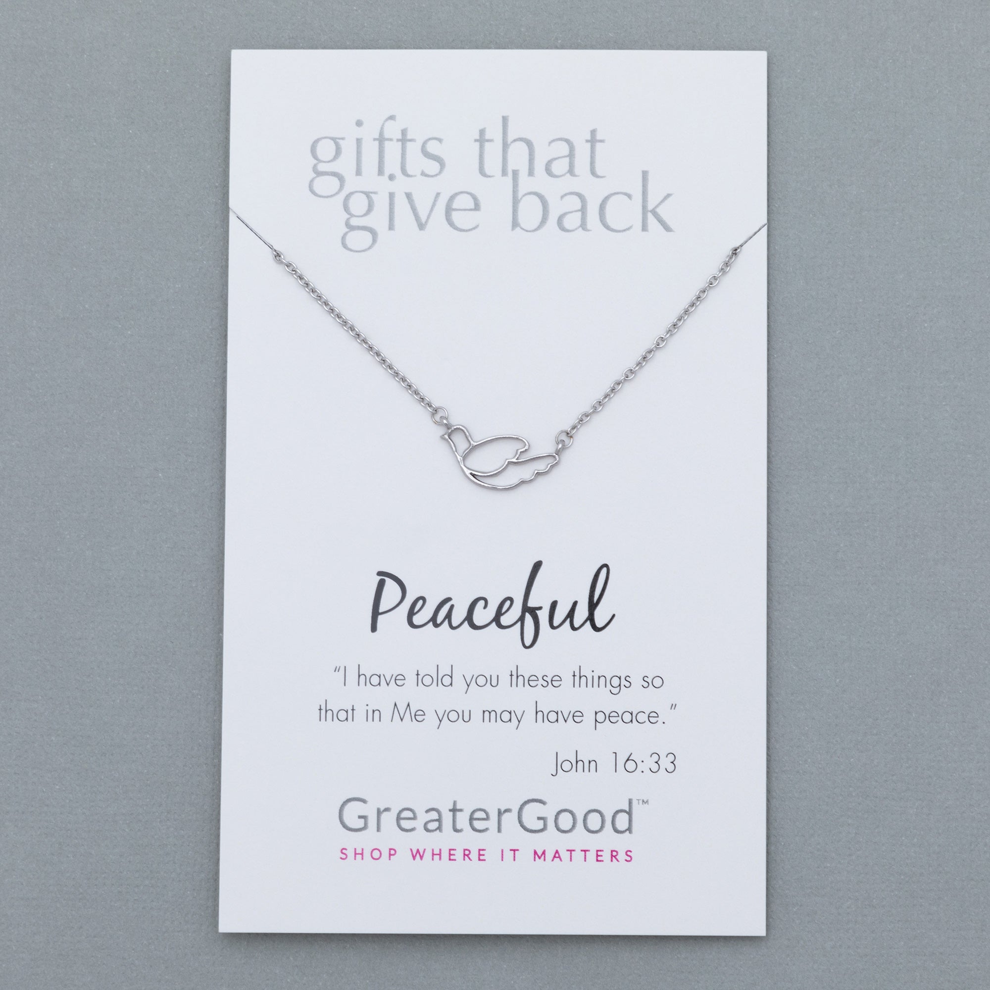 Mindfully Living Pewter Necklace - Aaria Tees Aaria Tees