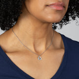 Carry a Little Luck Pewter Necklace - Aaria Tees Aaria Tees