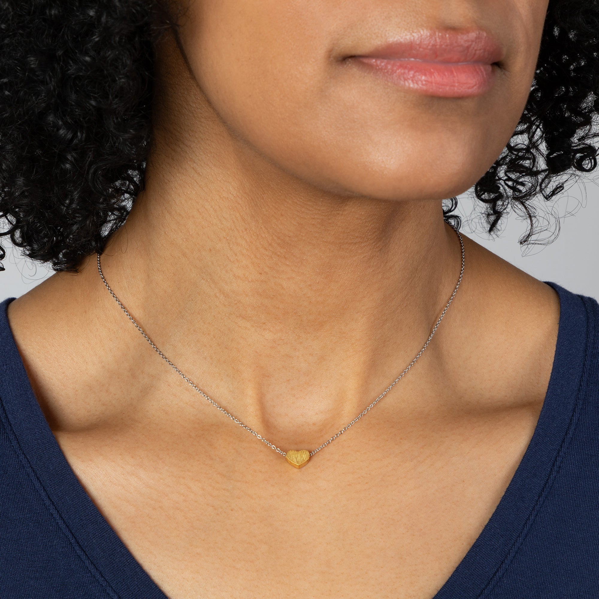 Carry a Little Luck Pewter Necklace - Aaria Tees Aaria Tees