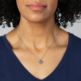 Carry a Little Luck Pewter Necklace - Aaria Tees Aaria Tees