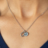 Carry a Little Luck Pewter Necklace - Aaria Tees Aaria Tees