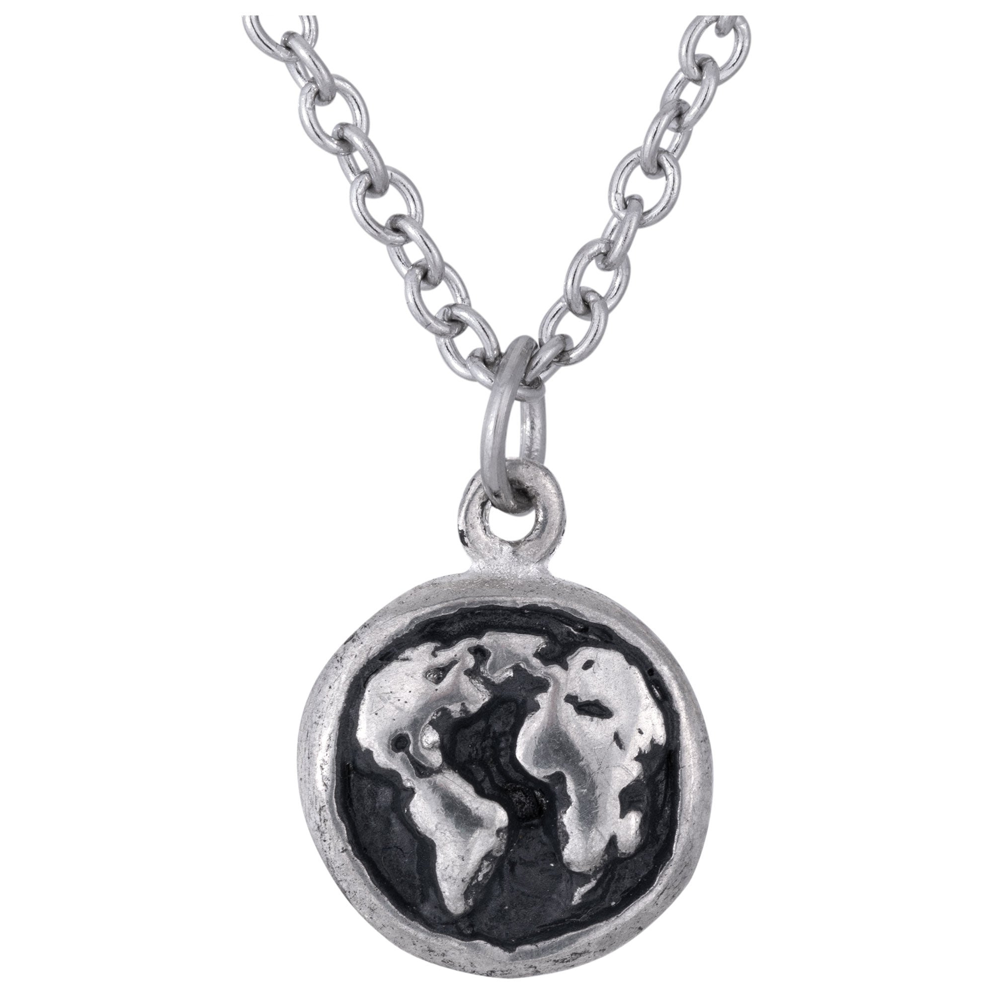 Waves Pewter Necklace - Aaria Tees Aaria Tees
