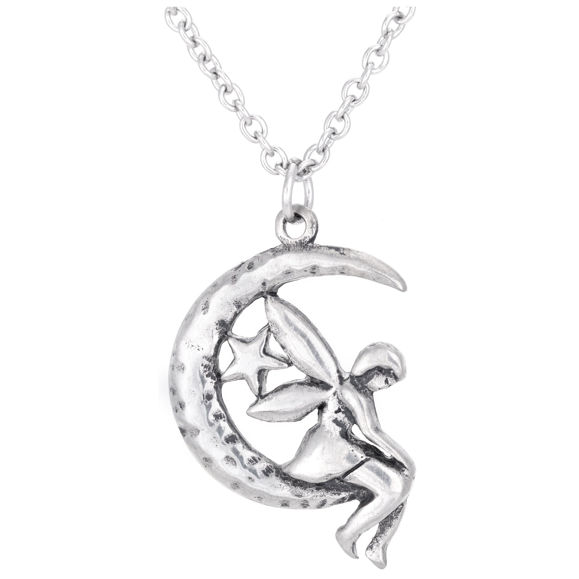 Believe in Fairies Pewter Necklace - Aaria Tees Aaria Tees