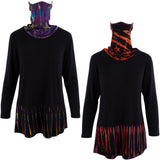 Tie-Dye Tunic with Face Mask - Aaria Tees Aaria Tees