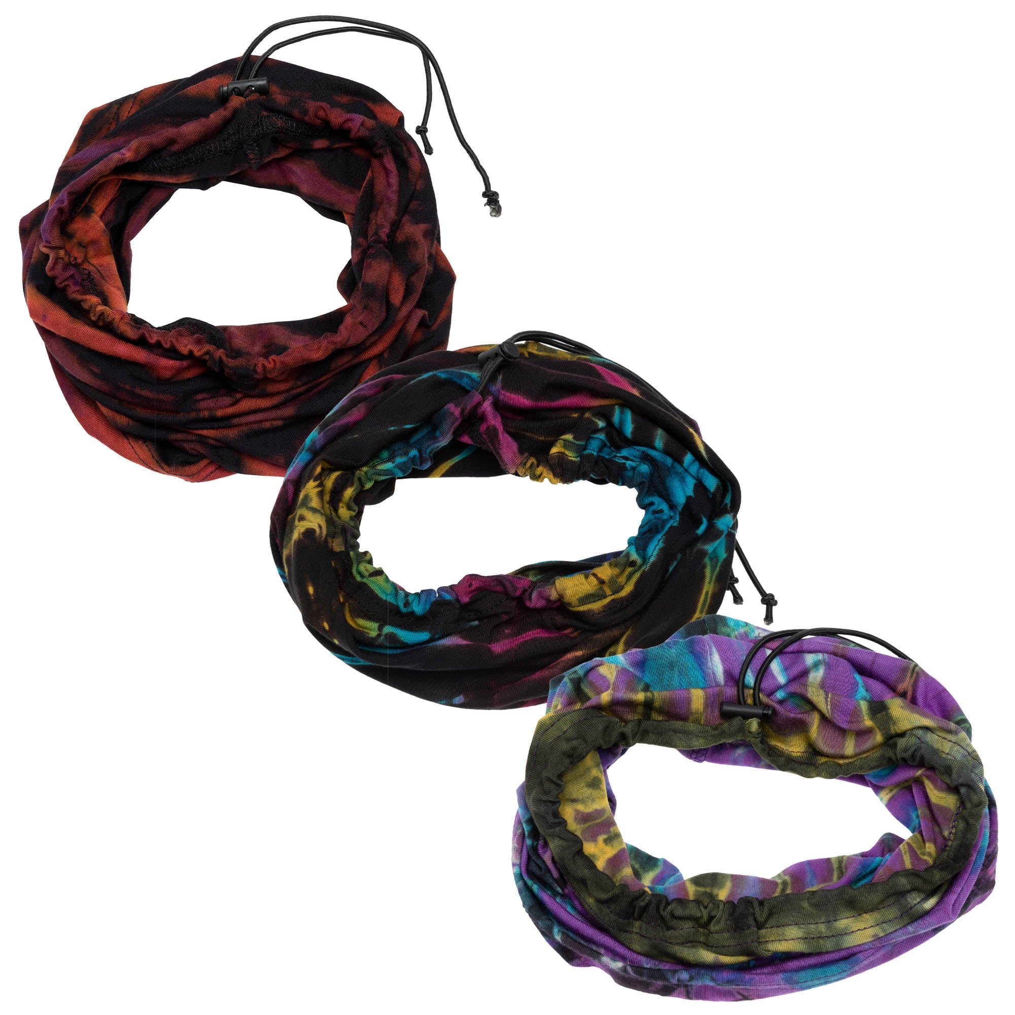 Tie-Dye Gaiter Face Mask - Aaria Tees Aaria Tees