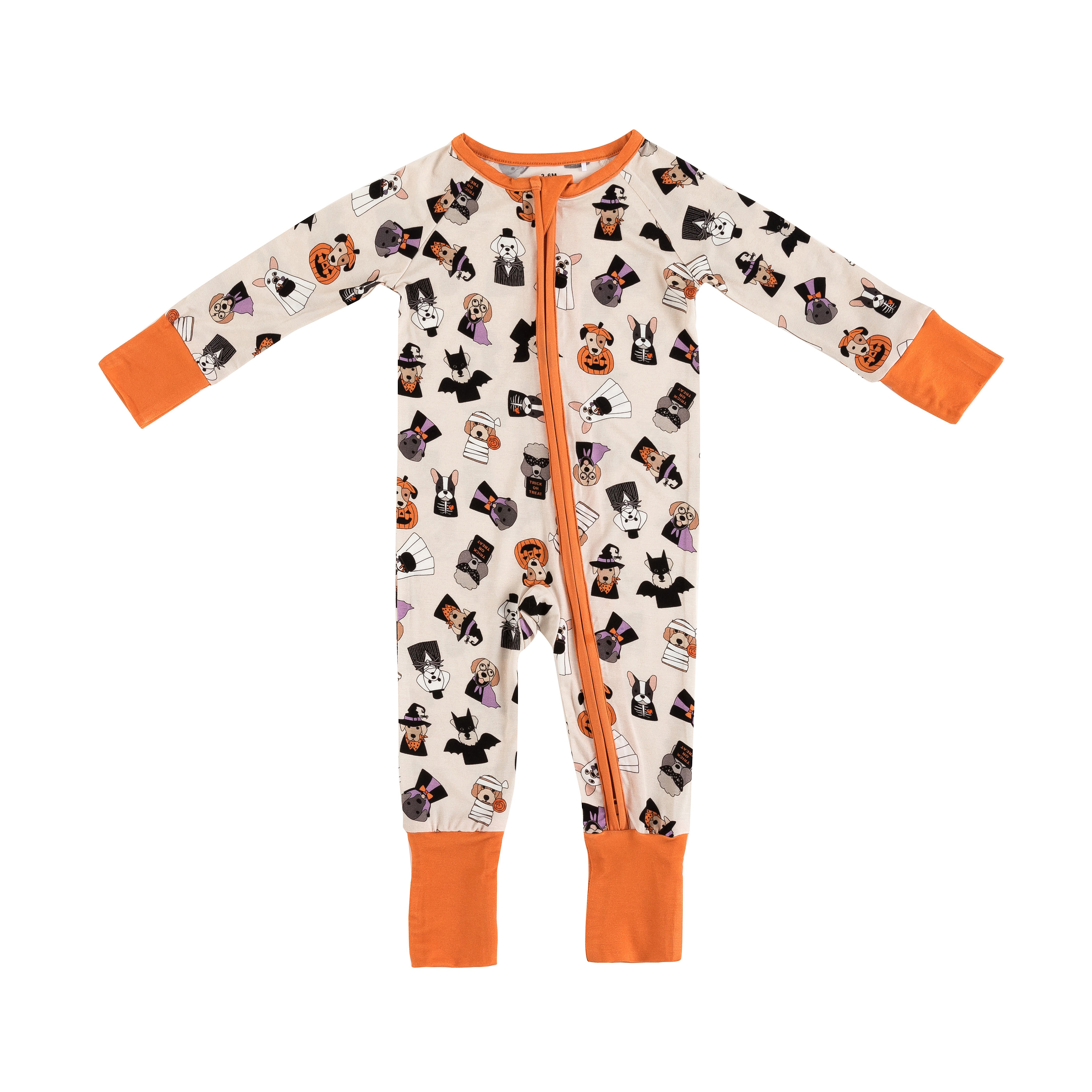 Bark & Treat (Convertible Zip Footies) - Aaria Tees Aaria Tees