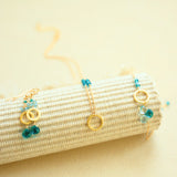 Aquamarine Solara Earrings Aaria Tees