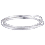 Brushed Sterling Silver Multi Wire Ring - Aaria Tees Aaria Tees