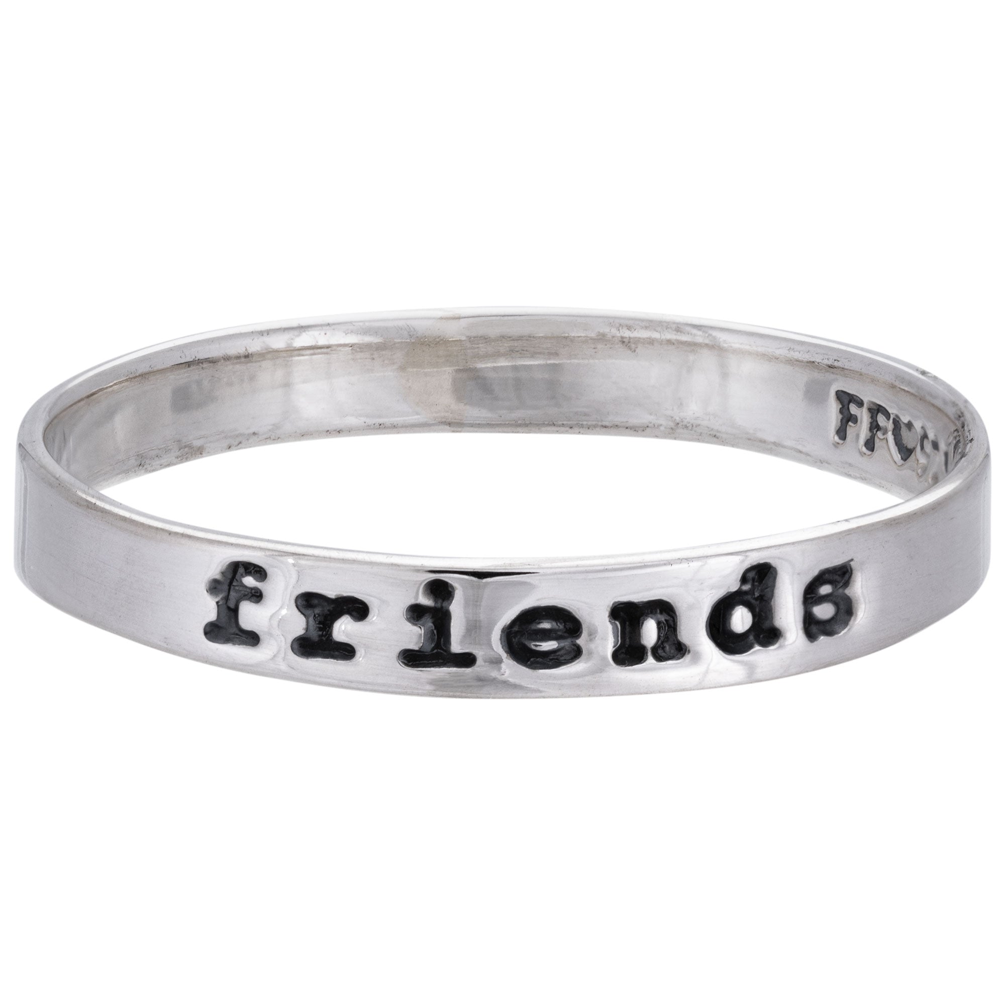 Friends Sterling Silver Ring - Aaria Tees Aaria Tees