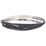 Oxidized Sterling Silver Multi Wire Ring - Aaria Tees Aaria Tees