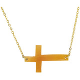 Faith Horn Cross Necklace - Aaria Tees Aaria Tees