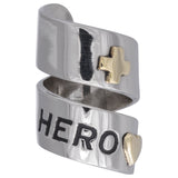 Mixed Metal Super Heroes Stethoscope Charm - Aaria Tees Aaria Tees