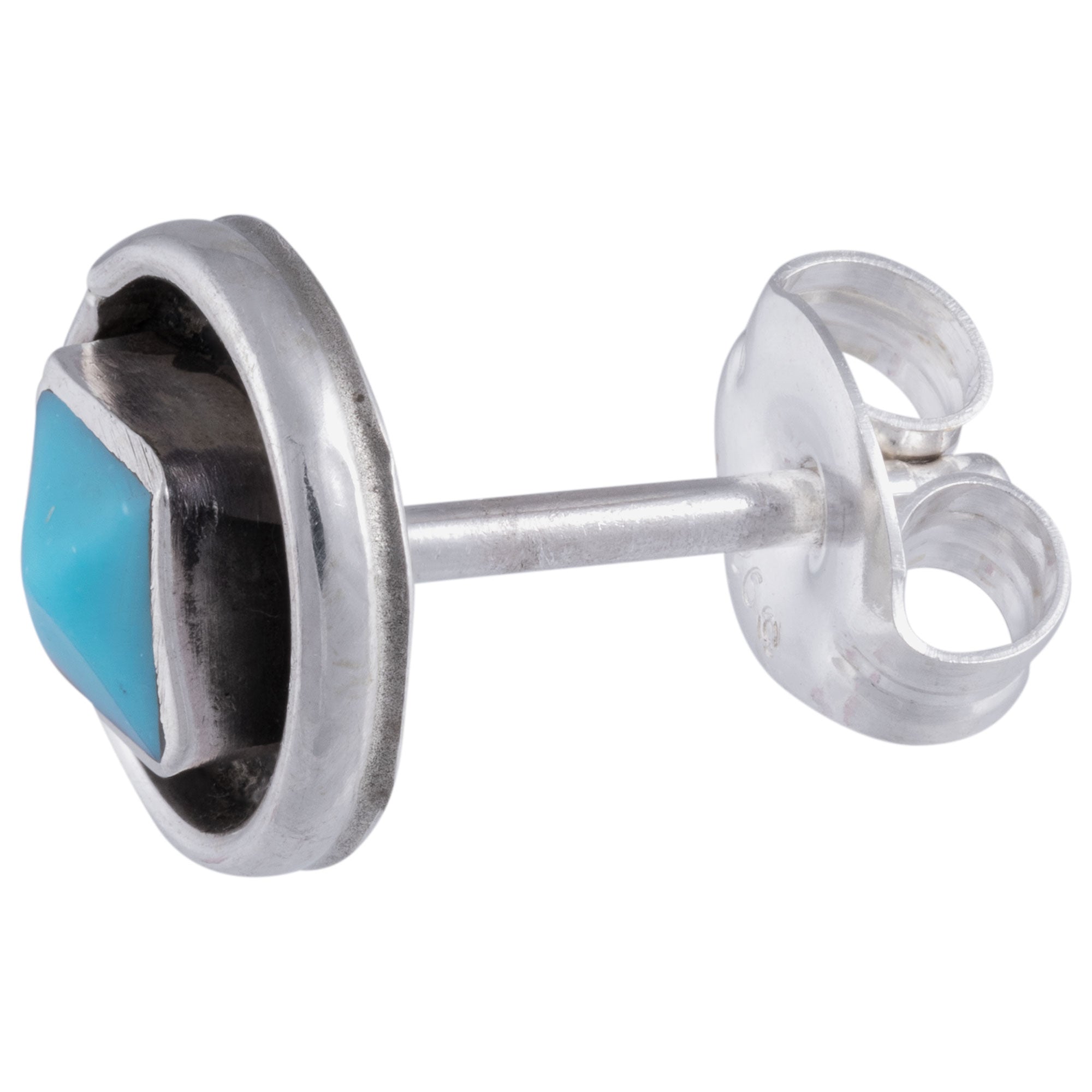 Sterling Zuni Shadowbox Earrings - Aaria Tees Aaria Tees