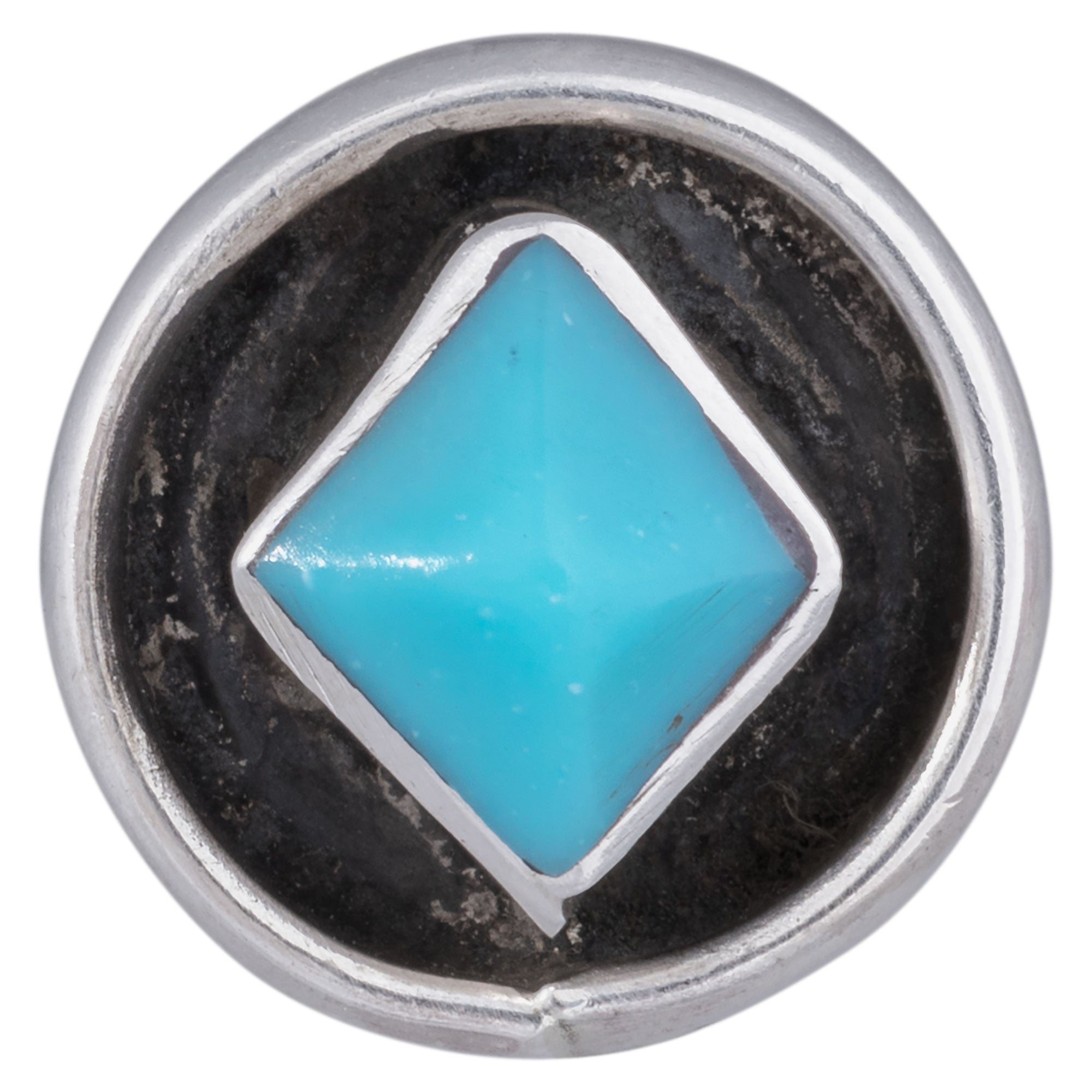 Sterling Zuni Shadowbox Earrings - Aaria Tees Aaria Tees