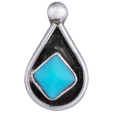 Sterling Zuni Shadowbox Earrings - Aaria Tees Aaria Tees