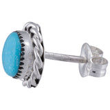 Sterling Zuni Twisted Post Earrings - Aaria Tees Aaria Tees