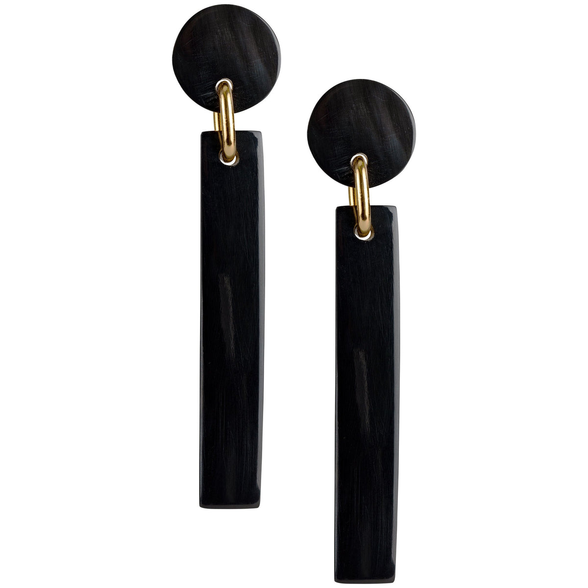 Olive Long Earrings - Aaria Tees