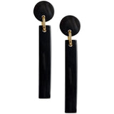 Olive Long Earrings - Aaria Tees Aaria Tees