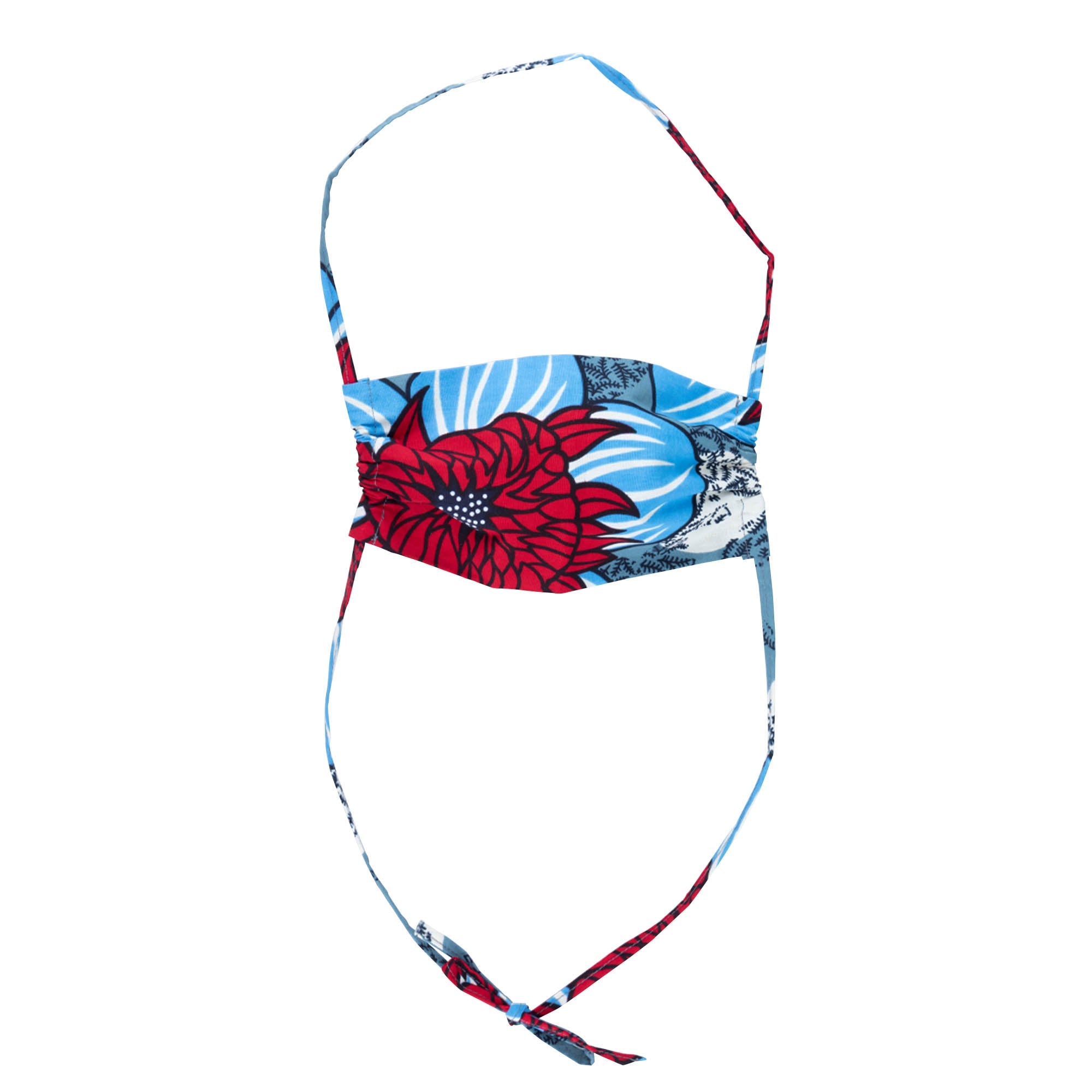 Colorful Kitenge Cotton Tie-back Face Mask - Aaria Tees Aaria Tees