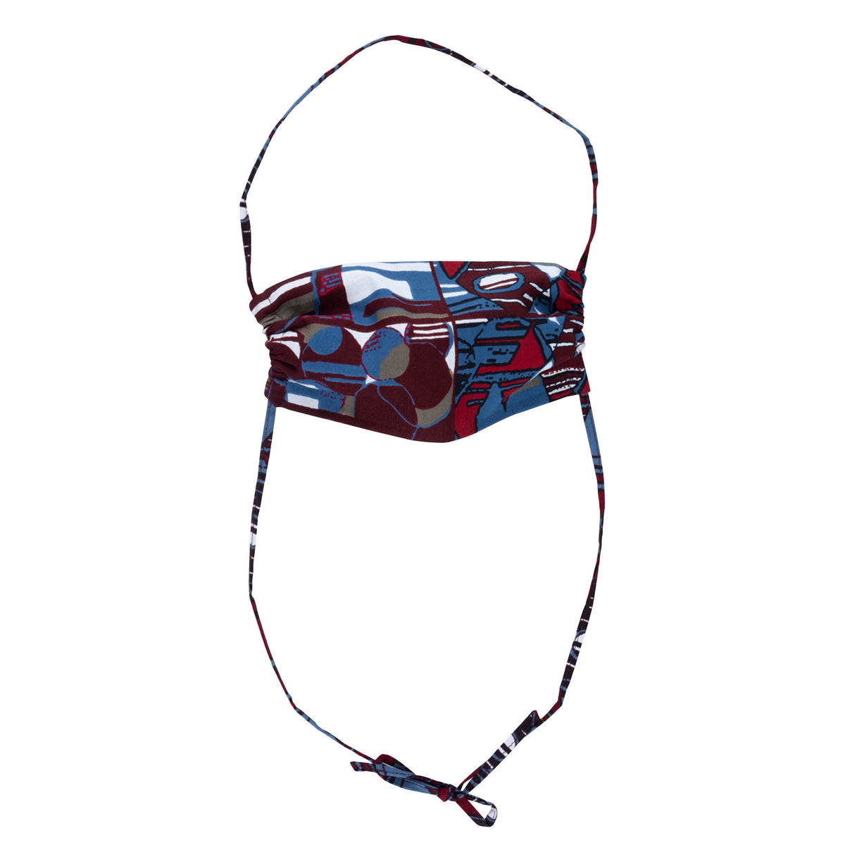 Colorful Kitenge Cotton Tie-back Face Mask - Aaria Tees