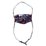 Colorful Kitenge Cotton Tie-back Face Mask - Aaria Tees Aaria Tees