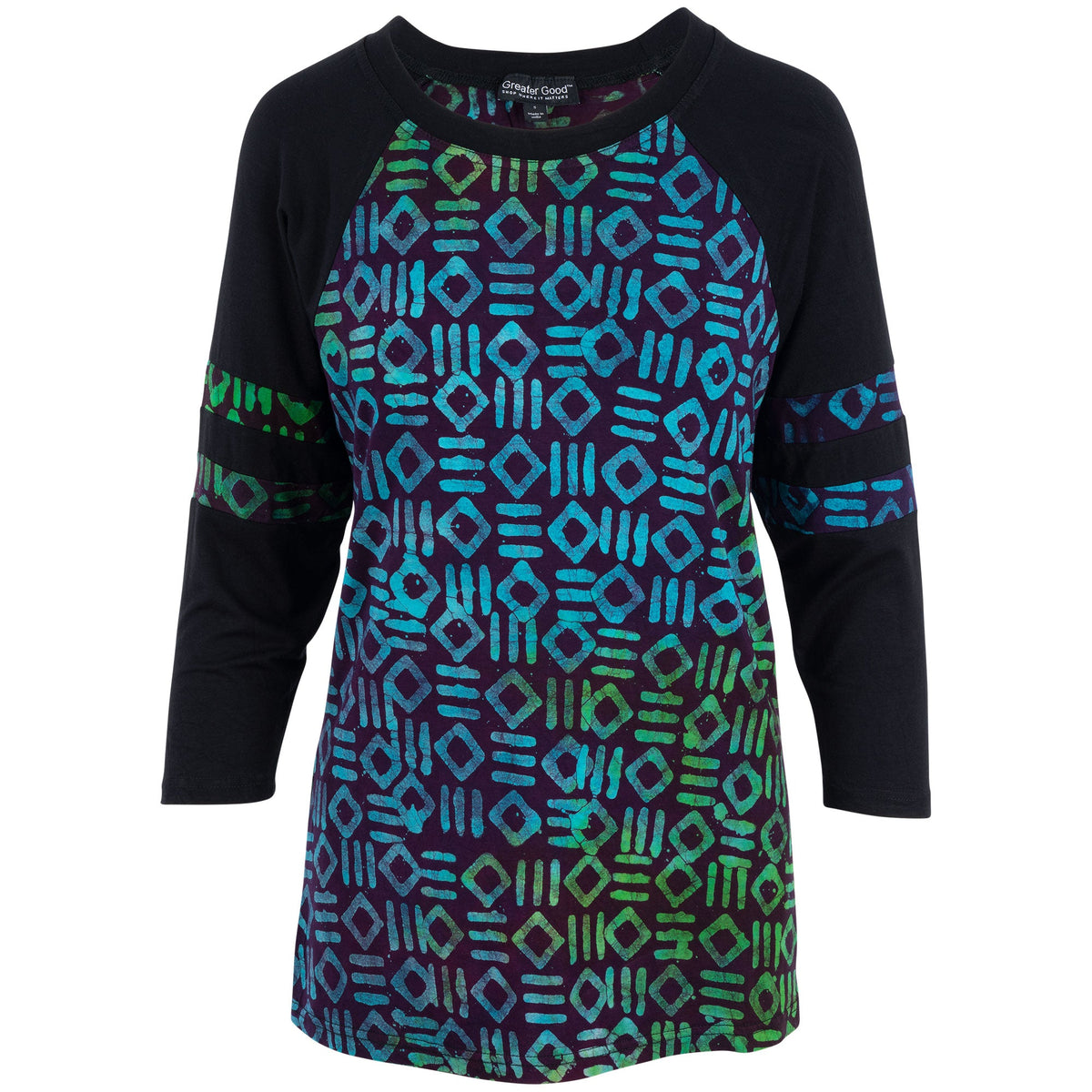 Secret Code Raglan Top - Aaria Tees